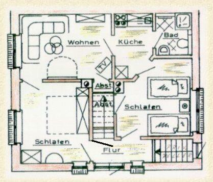 Landjaegerhaus Am Suedstrand - Wohnung 1 + 3 Wyk auf Föhr Exterior foto